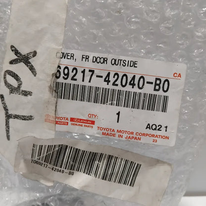 Genuine Toyota Cover, Fr Door | 69217-42040-B0
