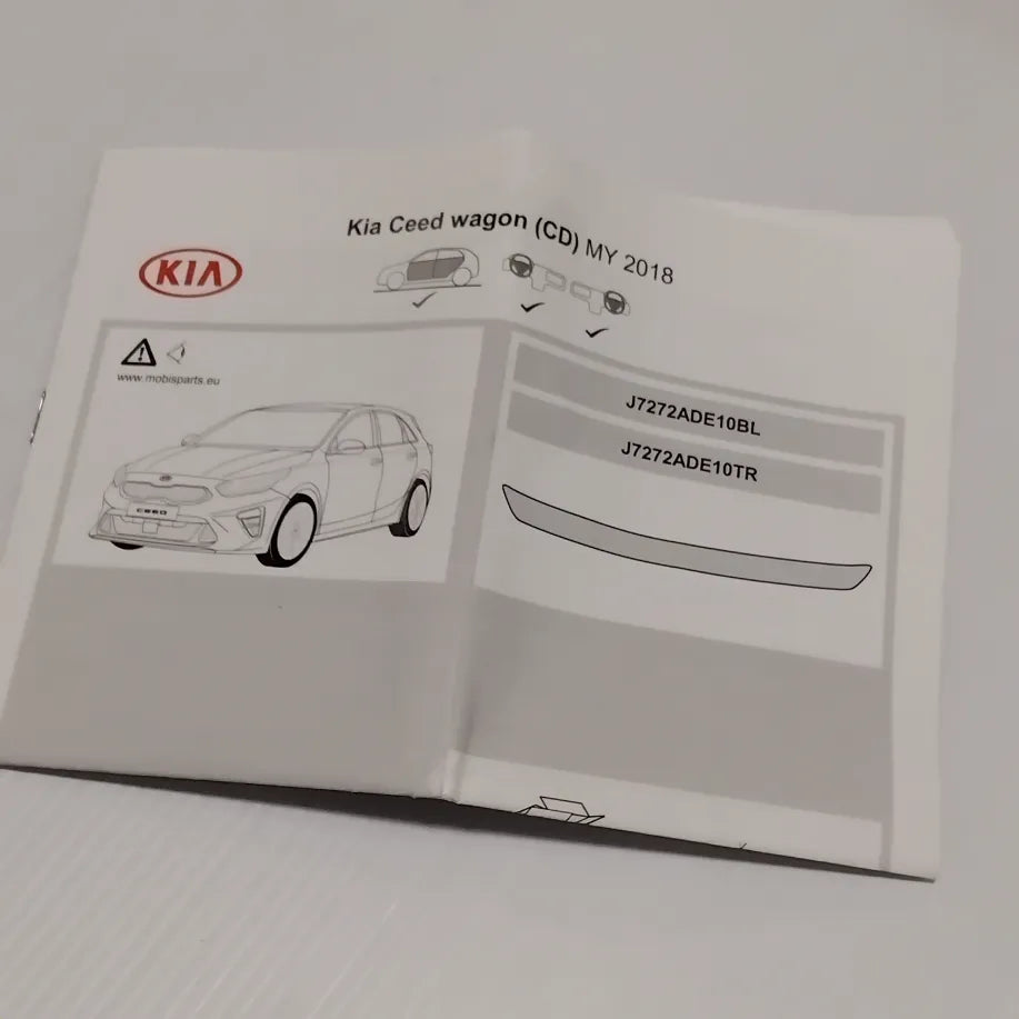 Genuine Rear Bumper Foil - Kia Ceed Sports Wagon 2018-2021 | J7272ADE10BL