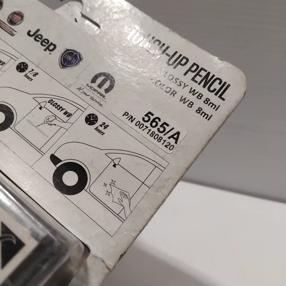 Genuine Touch-Up Stylus - Argento 565/A - Fiat | 71808120