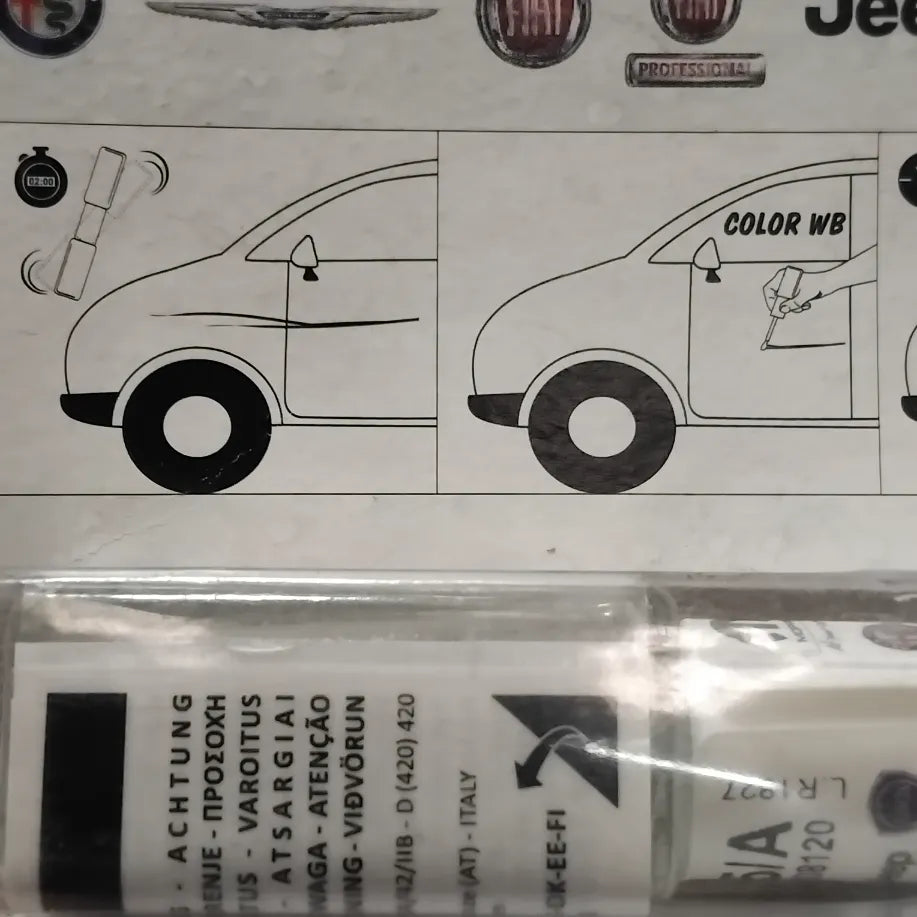 Genuine Touch-Up Stylus - Argento 565/A - Fiat | 71808120