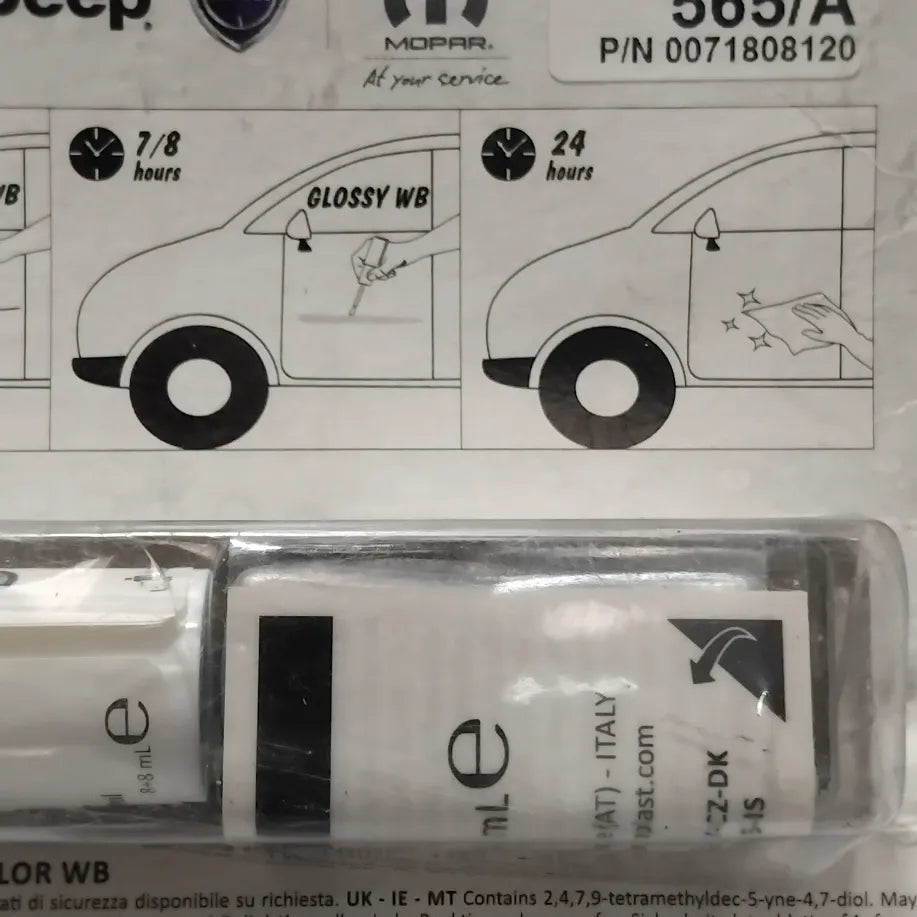 Genuine Touch-Up Stylus - Argento 565/A - Fiat | 71808120