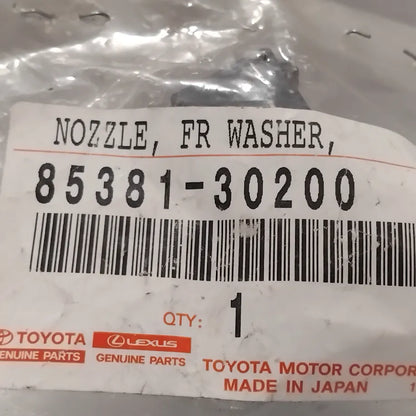 Genuine Toyota Nozzle, Fr Washer, | 85381-30200