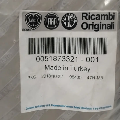 Genuine Turbo Pressure Valve Hose - Fiat Doblo 2009-2023 1.3 Diesel | 51873321