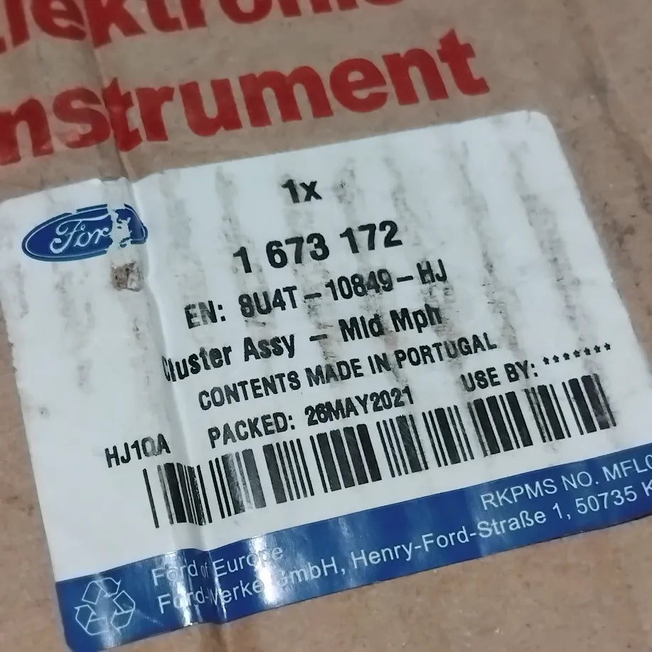 Genuine Instrument Cluster - Ford Focus 2007-2012 Diesel | 1673172