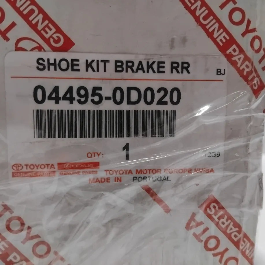 Genuine Toyota Shoe Kit,Rear Brake | 04495-0D020