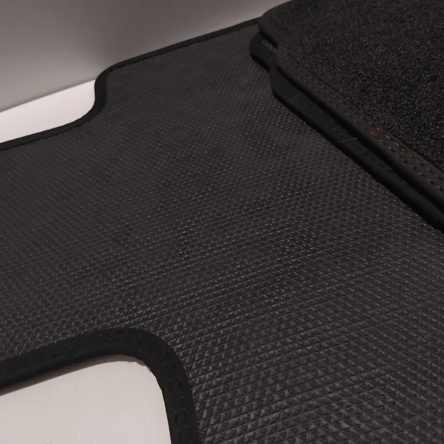 Genuine Mats - Nissan Micra - 2017-2021 - Red Stitching | KE7555F001BU