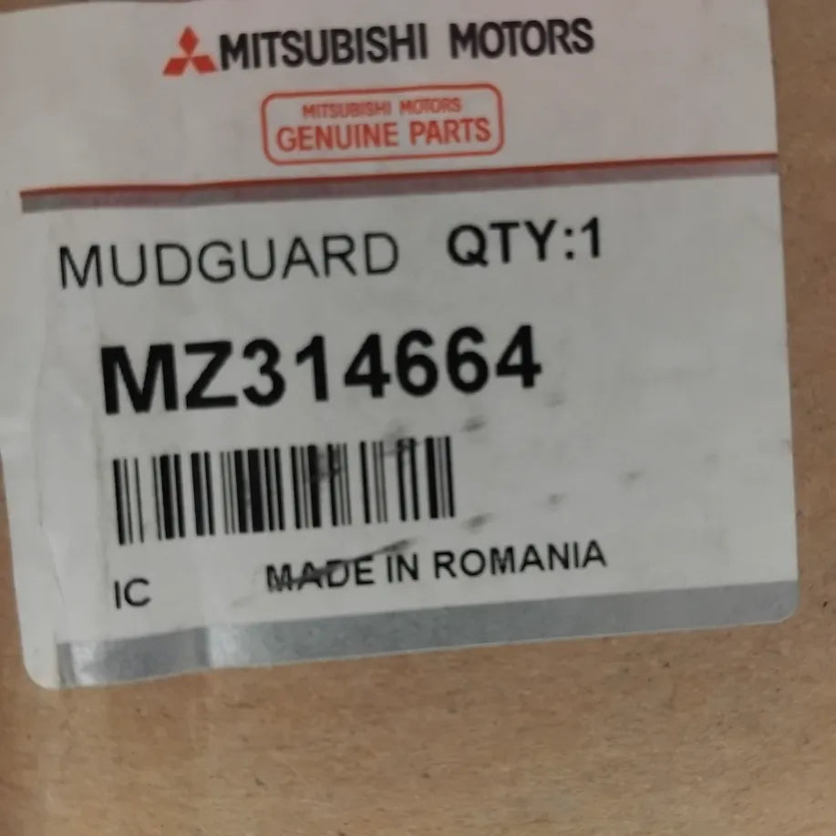 Genuine Front Mudguard Set - Mitsubishi Outlander 2013-2015 | MZ314664
