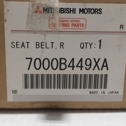 Genuine Mitsubishi Seat Belt,Rr Seat,Inr Lh | 7000B449XA
