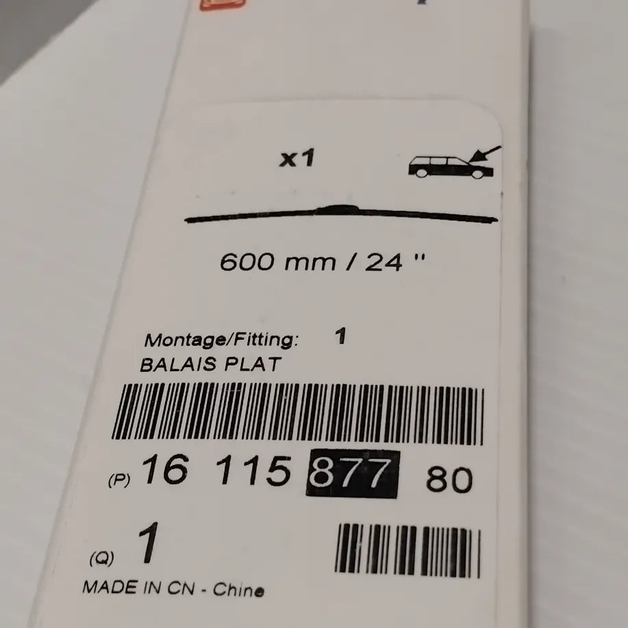 Genuine Peugeot E:Flt Fr Wpr Bl | 1611587780