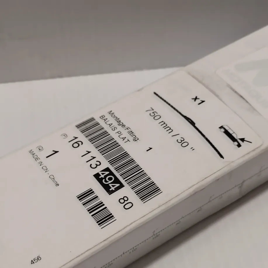 Motaquip - 30" Front Wiper blade | 1611349480