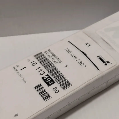 Motaquip - 30" Front Wiper blade | 1611349480