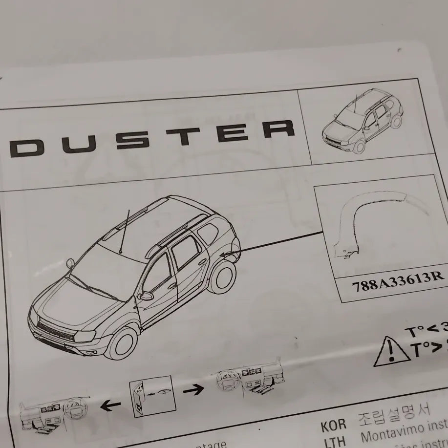 Genuine Renault Ext Rr Lh Fdr | 78 8A 336 13R
