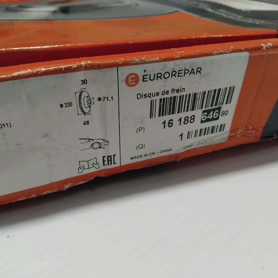 Genuine Peugeot E:1 Fr Br Disc | 1618864680
