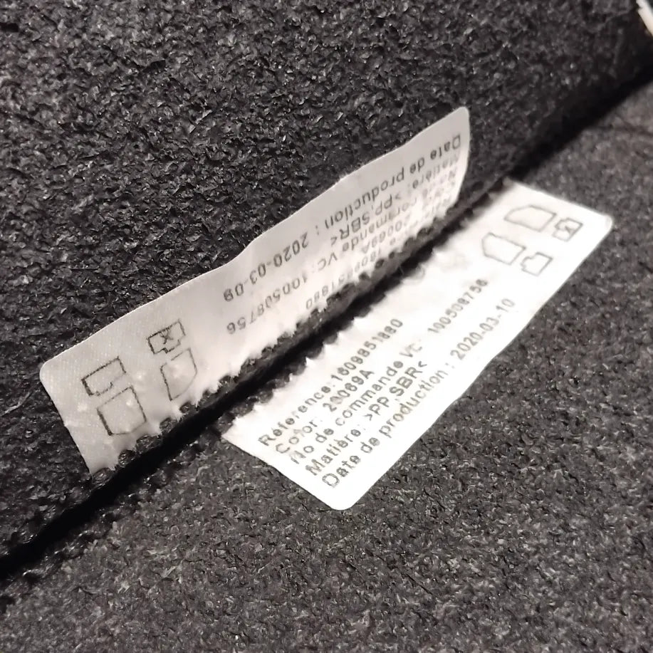 Genuine Peugeot Carpet Mat | 1609851780