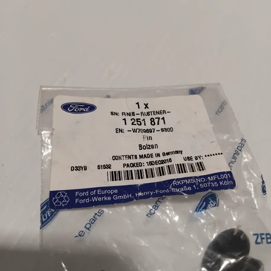 Genuine Ford Pin | 1251871