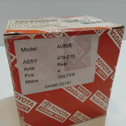 Genuine Toyota Pad Kit, Disc Brake | 04466-02191