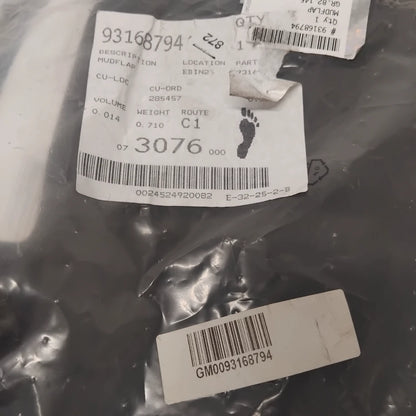 Genuine Front Mud Flap Set - Vauxhall Movano B | 93168794