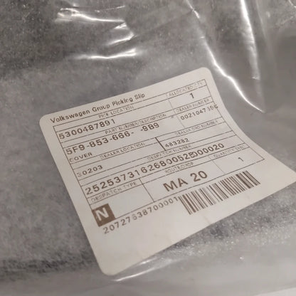 Genuine Right Front Bumper Cover - SEAT Leon | 5F98536669B9