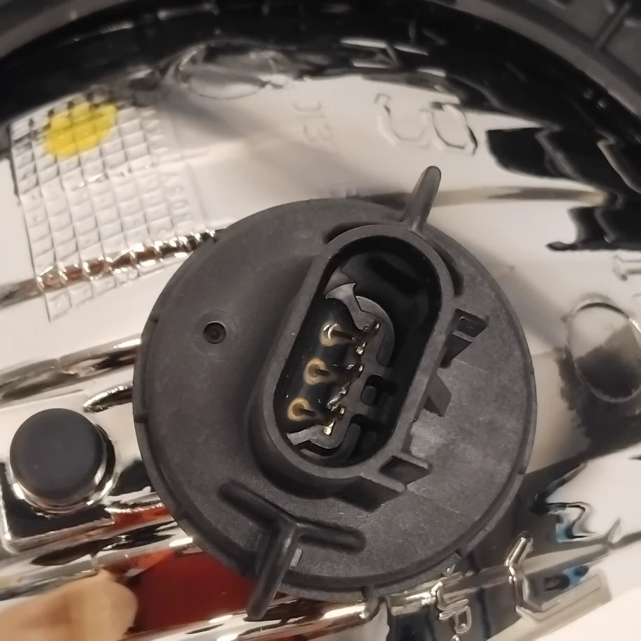 Genuine Left Halogen Headlamp - Jeep Wrangler 2007-2018 | K55078149AD