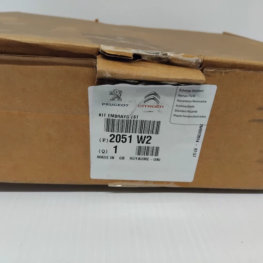 Genuine Peugeot Exchclutch Kit |2051W2