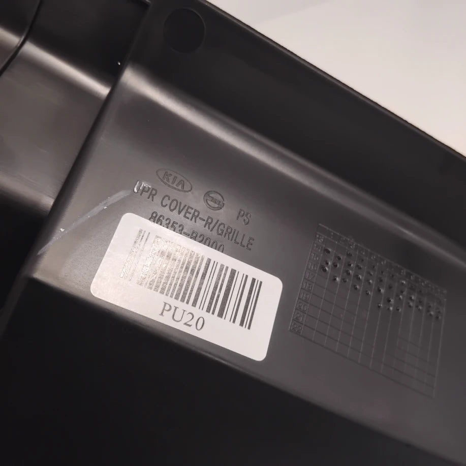 Genuine Kia Cover-Radiator Grill | 86353B2000