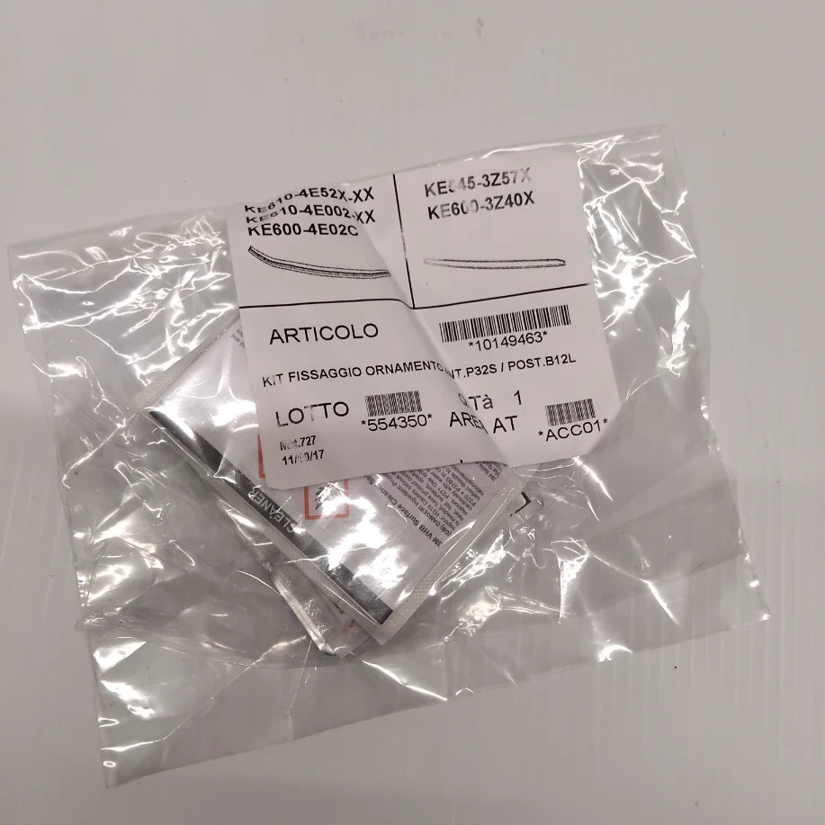 Genuine Rear Bumper Insert - Black - Nissan Pulsar 2014-2018 | KE5453Z57D