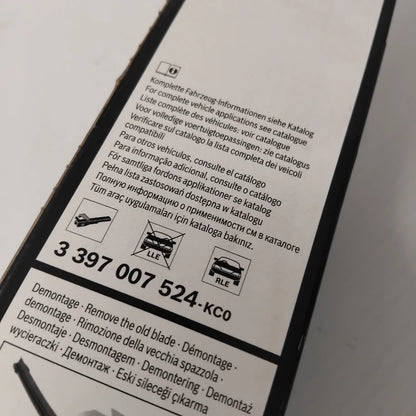 Bosch - 2x Front Wiper Blade Kit - A524S 26" /18" | 3397007524