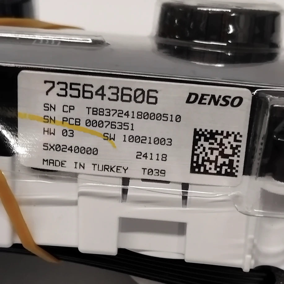 Genuine AC Controls - Fiat Tipo 2015-2021 | 735643606