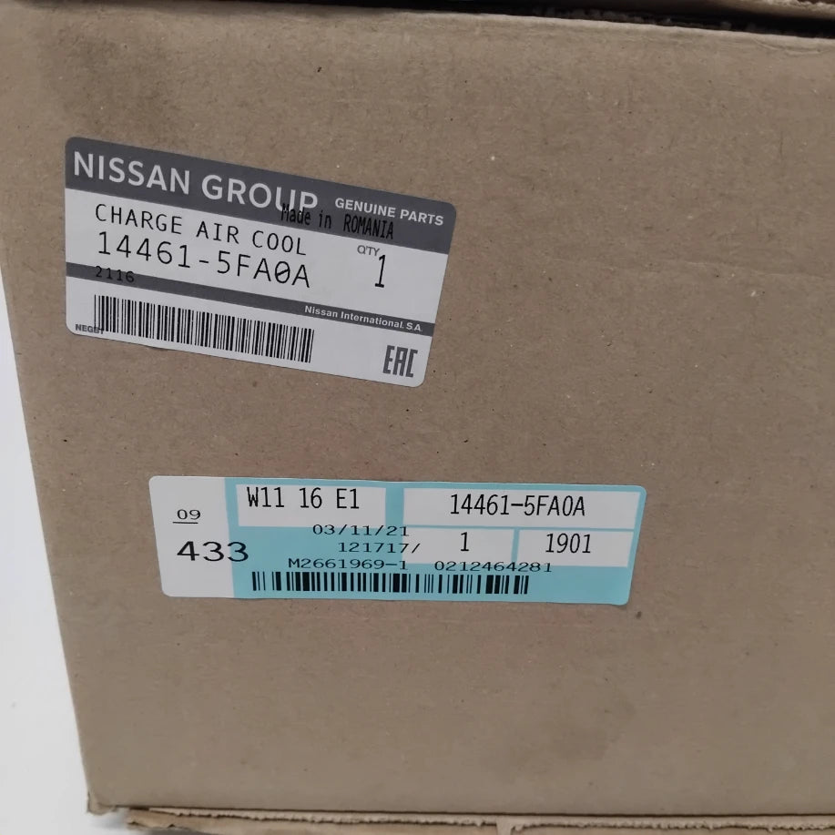 Genuine Intercooler - Nissan Micra 2016-2022 1.0 Petrol | 144615FA0A