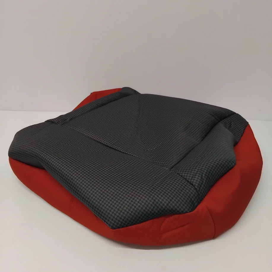 Genuine Front Seat Cushion Cover - Fiat 500 2012-2015 - Red/Ivory | 71776460