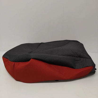 Genuine Front Seat Cushion Cover - Fiat 500 2012-2015 - Red/Ivory | 71776460