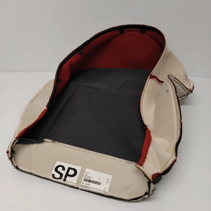 Genuine Front Seat Cushion Cover - Fiat 500 2012-2015 - Red/Ivory | 71776460