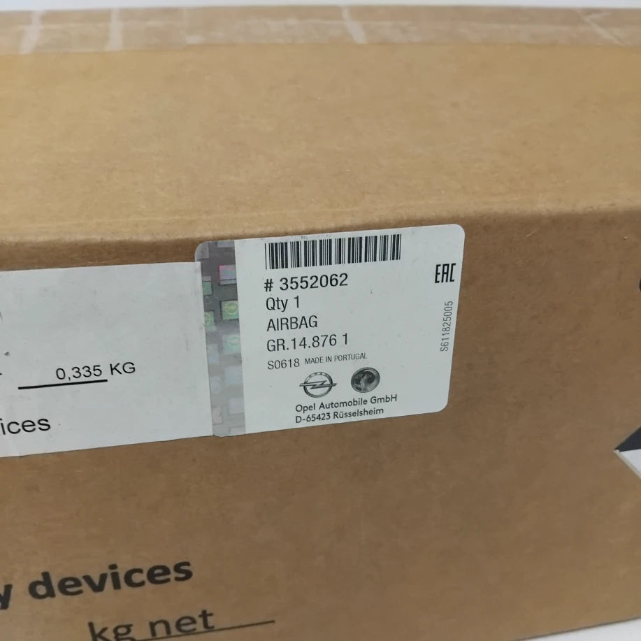 Genuine Vauxhall Pyro Air Bag | 3552062