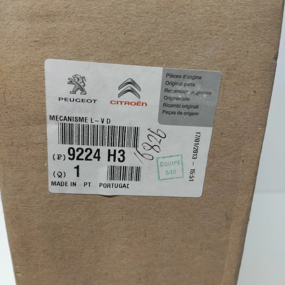 Genuine Peugeot Window Lifter | 9224H3