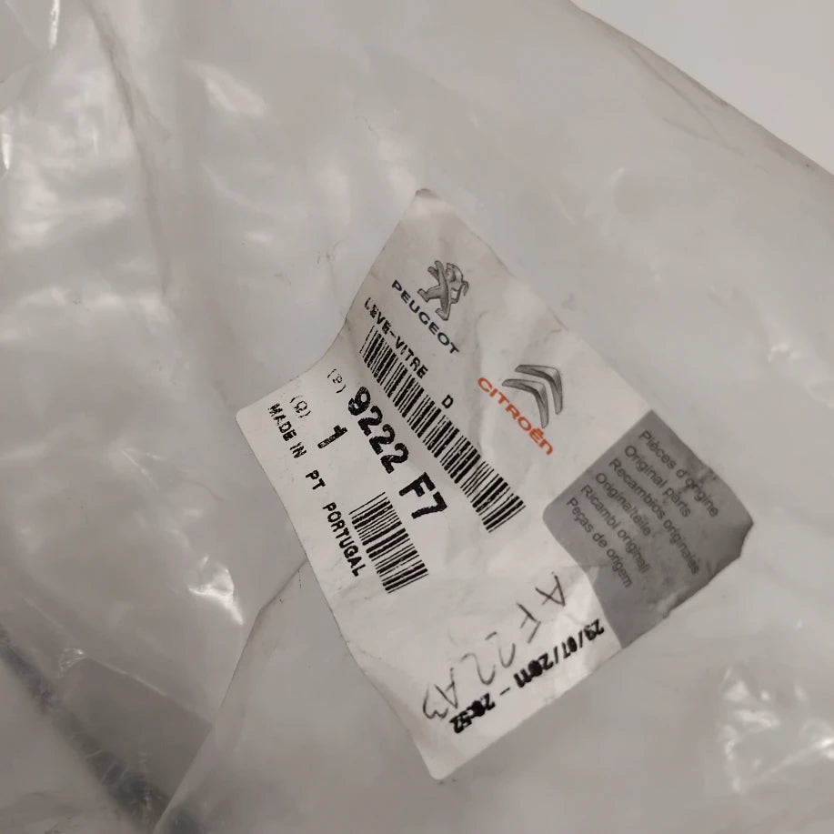 Genuine Peugeot Window Lifter | 9222F7