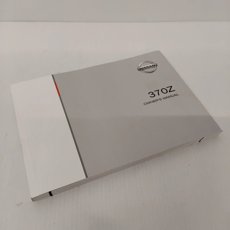 Genuine Nissan 370Z Owners Manual - English | OM18EN0Z34EO