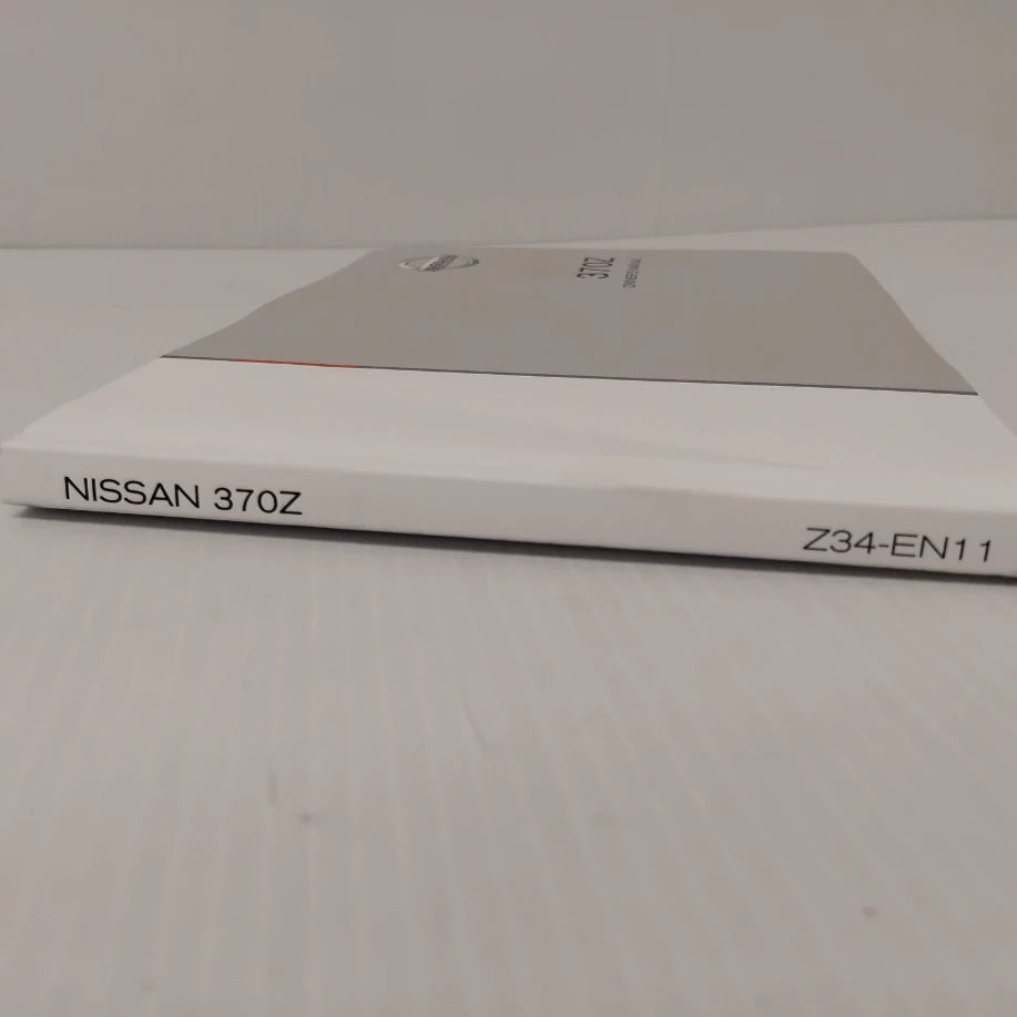 Genuine Nissan 370Z Owners Manual - English | OM18EN0Z34EO