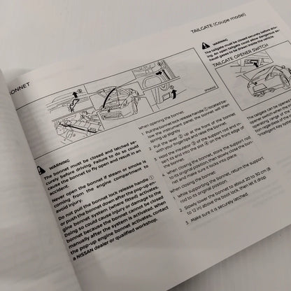 Genuine Nissan 370Z Owners Manual - English | OM18EN0Z34EO