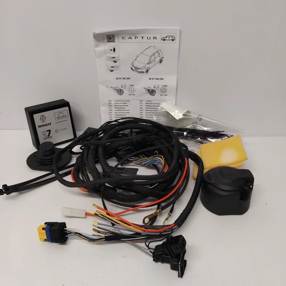 Genuine Renault Towbar Wiring 13P | 82 01 394 005