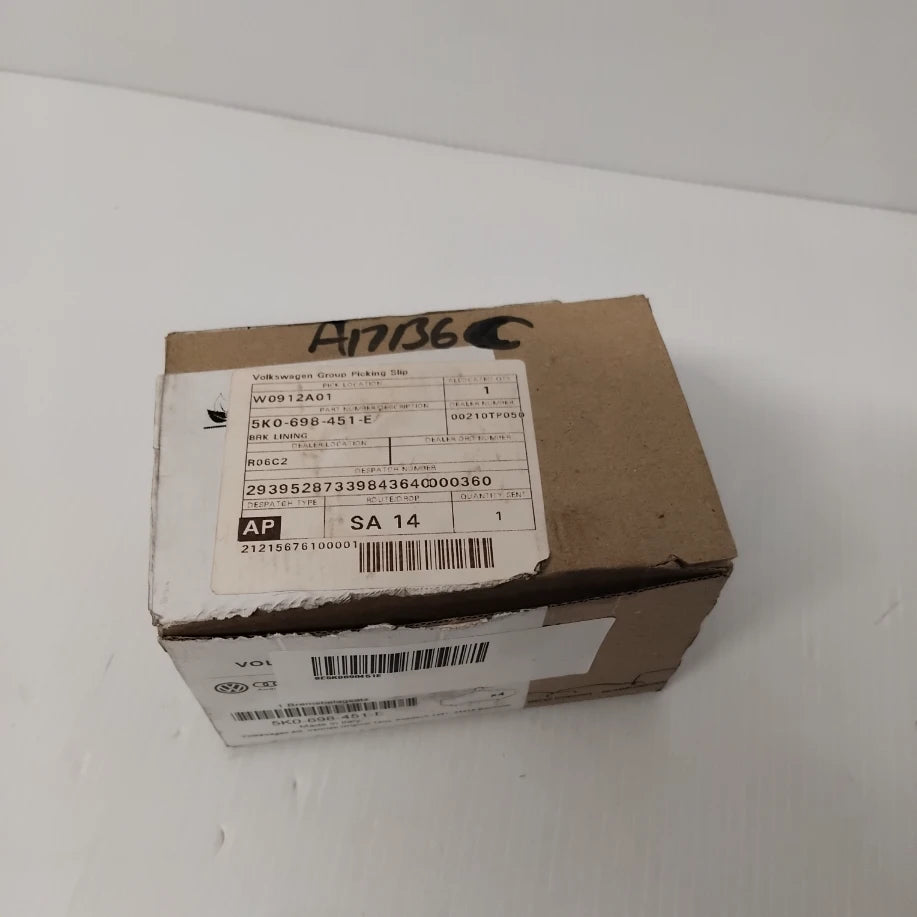Genuine SEAT Brk Lining | 5K0698451E