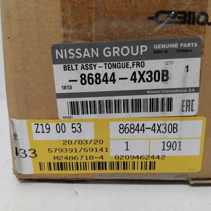 Genuine Front Right Seatbelt - Nissan Navara 2005-2015 | 868444X30B