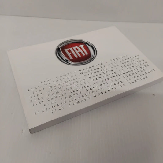 Genuine Fiat Warranty and Service Book - Ducato 2006-2014 | 60397646