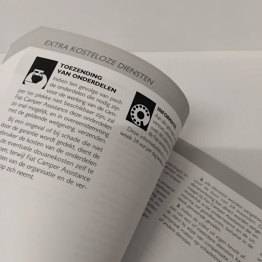 Genuine Fiat Warranty and Service Book - Ducato 2006-2014 | 60397646