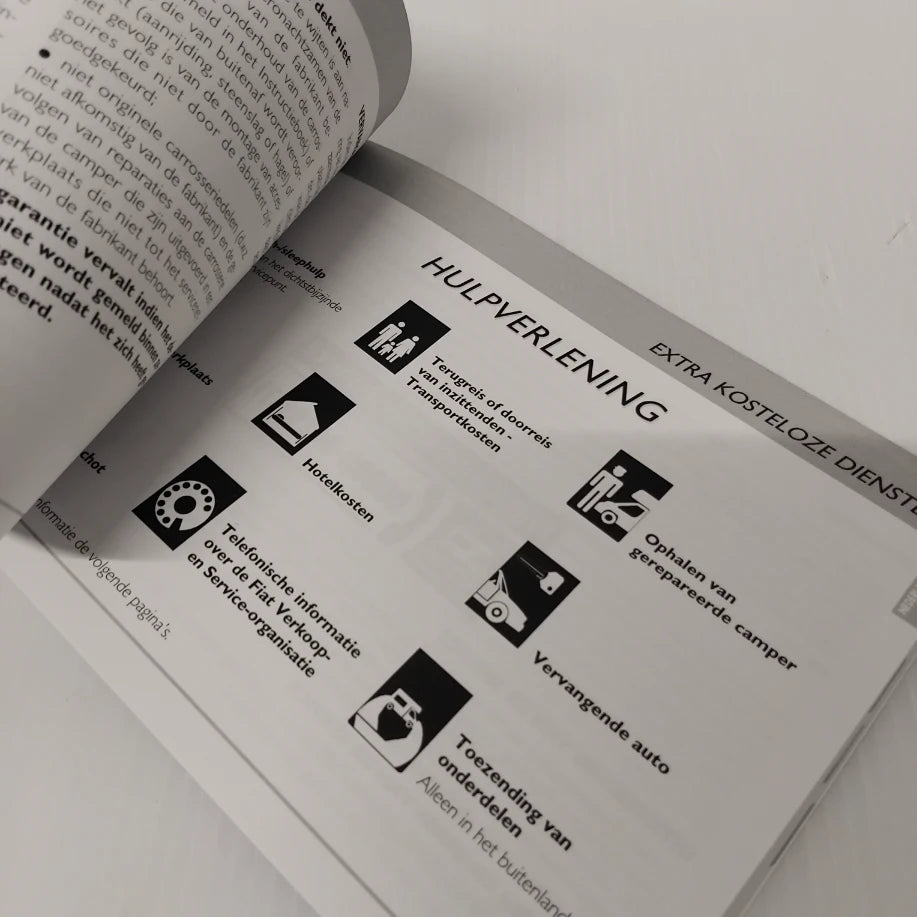 Genuine Fiat Warranty and Service Book - Ducato 2006-2014 | 60397646