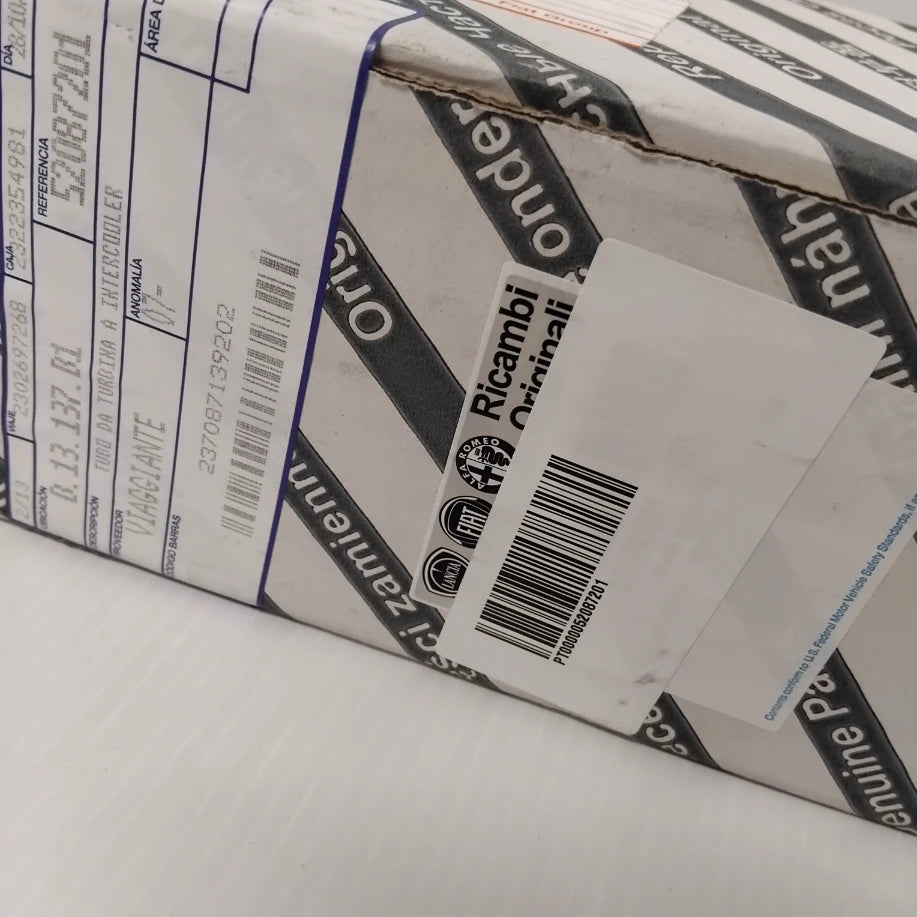 Genuine Turbo Intercooler Pipe - Fiat Doblo 2015-2023 1.3 | 52087201