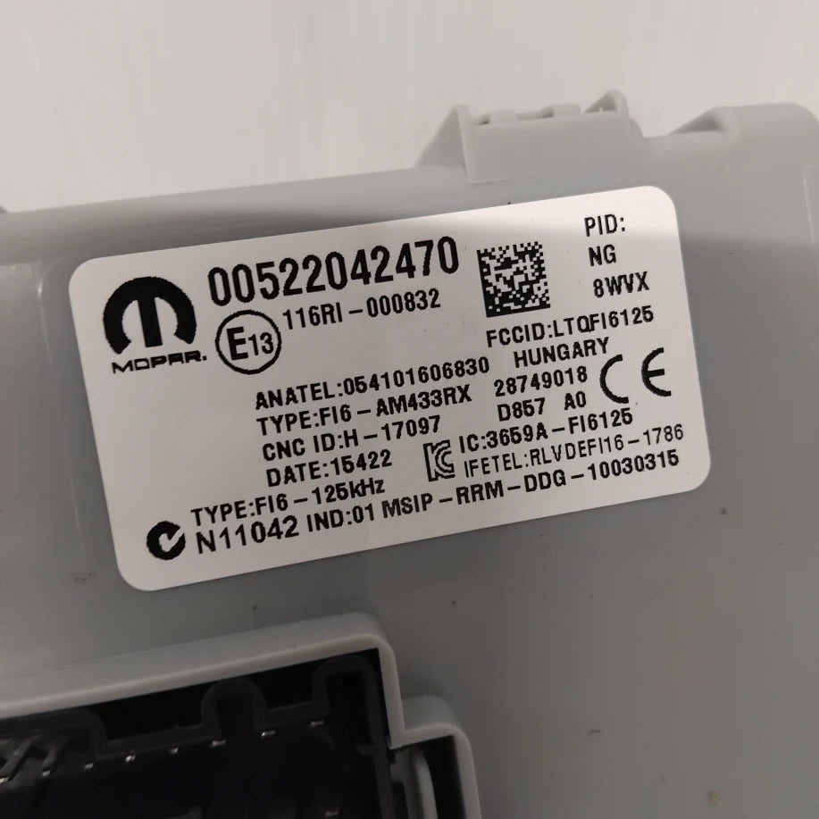 Genuine Fuse Box - Fiat Doblo 2015-2023 | 52204247