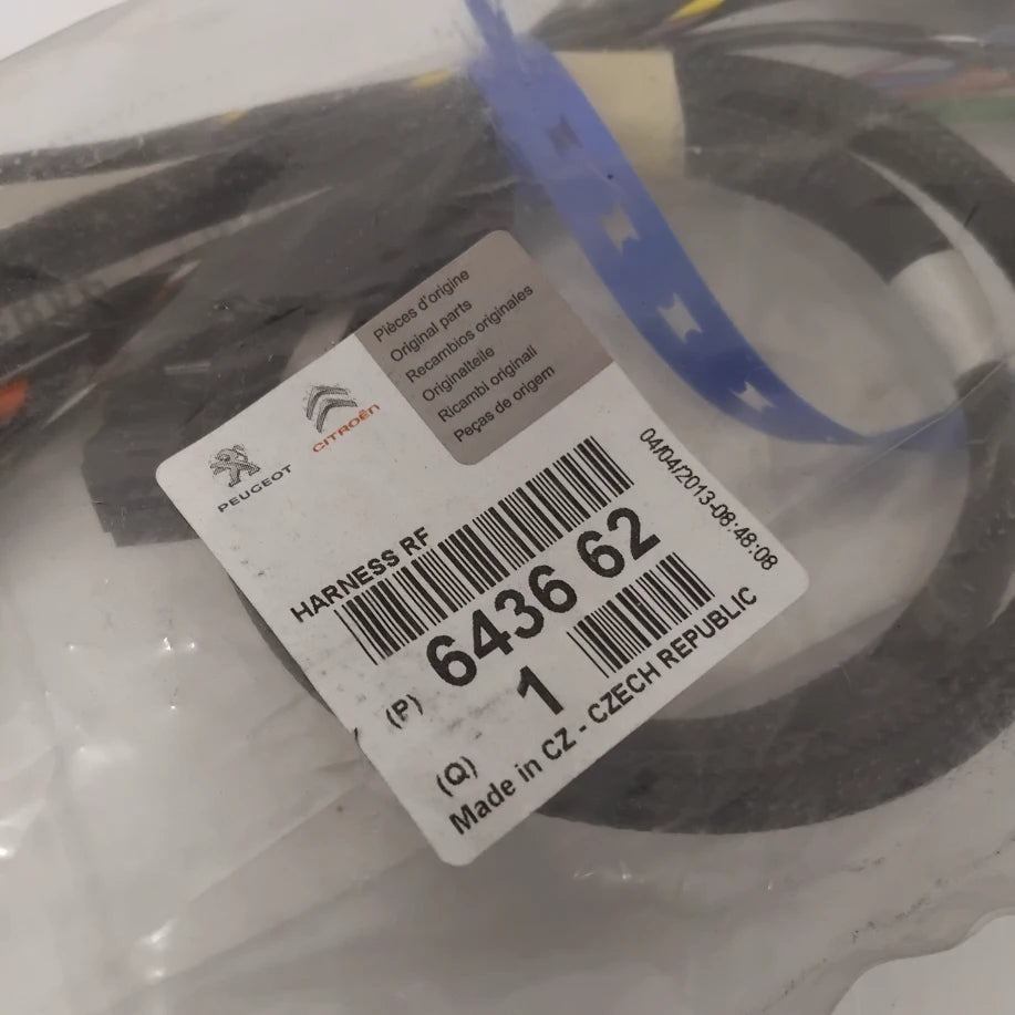 Genuine Peugeot Heater Harness | 643662