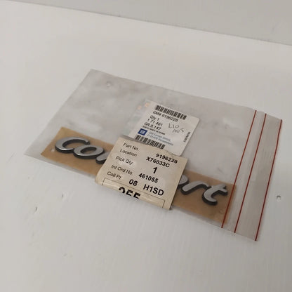 Genuine Vauxhall Name Plate | 9196228