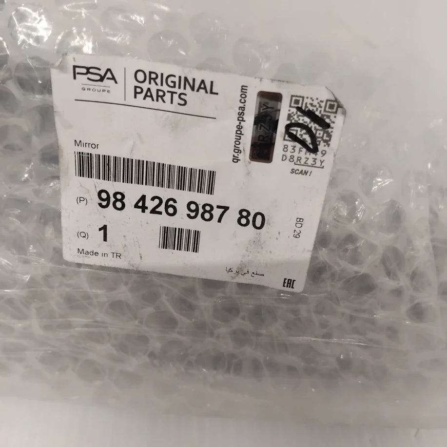 Genuine Peugeot Int View Mirror | 9842698780