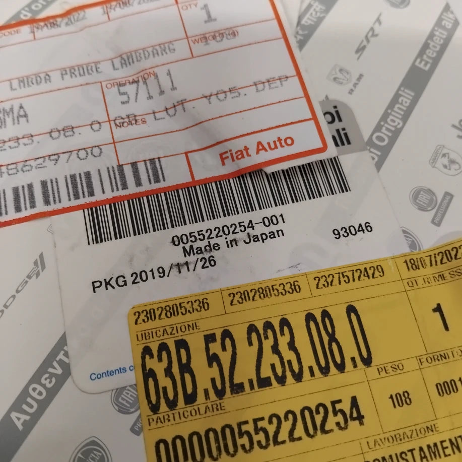 Genuine Fiat Lmbda Probe | 55220254